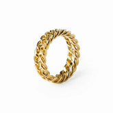 Link Chain Ring - Gold