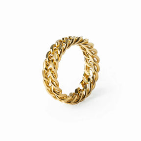 Link Chain Ring - Gold