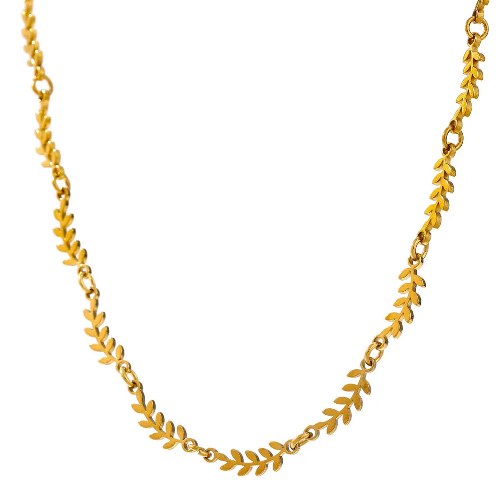 Mini Leaf Necklace