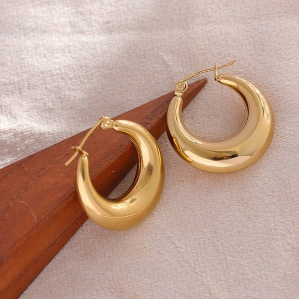 Hoop Earring - Gold