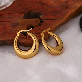 Hoop Earring - Gold
