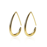 Arielle Oval Earring - Gold