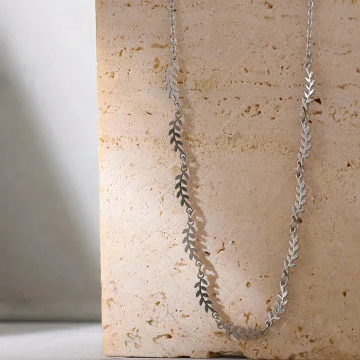 Mini Leaf Necklace
