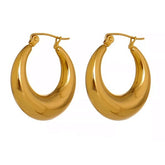 Hoop Earring - Gold