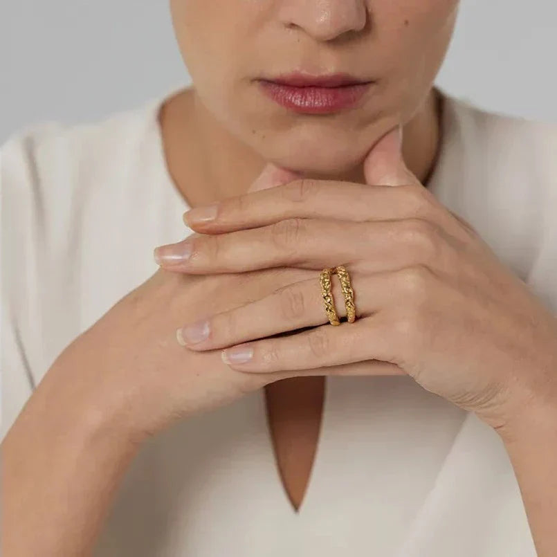 Irregular Ring - Gold