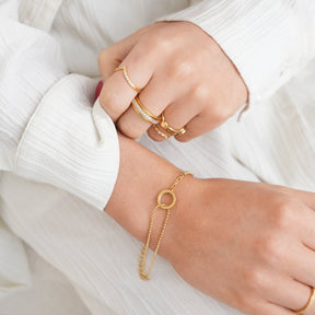 Delicate Chain Bracelet - Gold