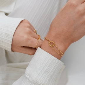Delicate Chain Bracelet - Gold