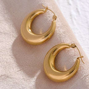 Hoop Earring - Gold