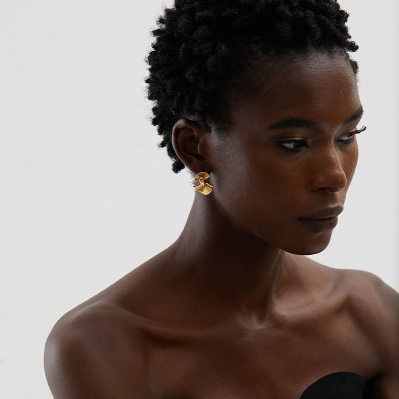 Twisted Earring - Gold