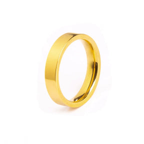 Anatomical Square Ring - Gold