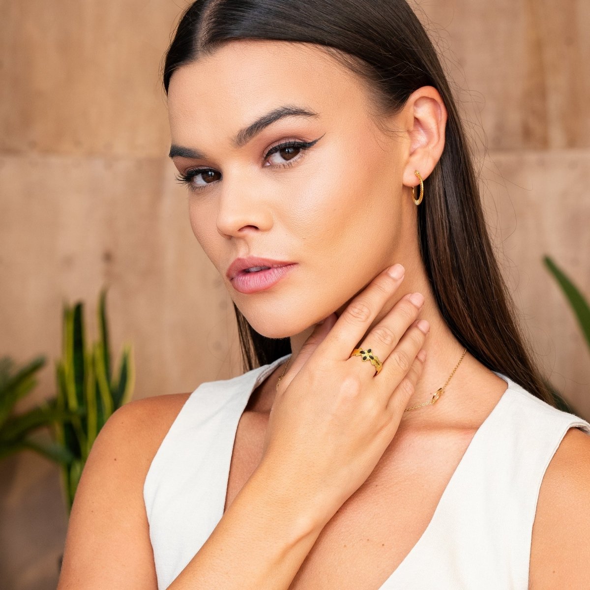 Blossom Ring - Gold (Adjustable)