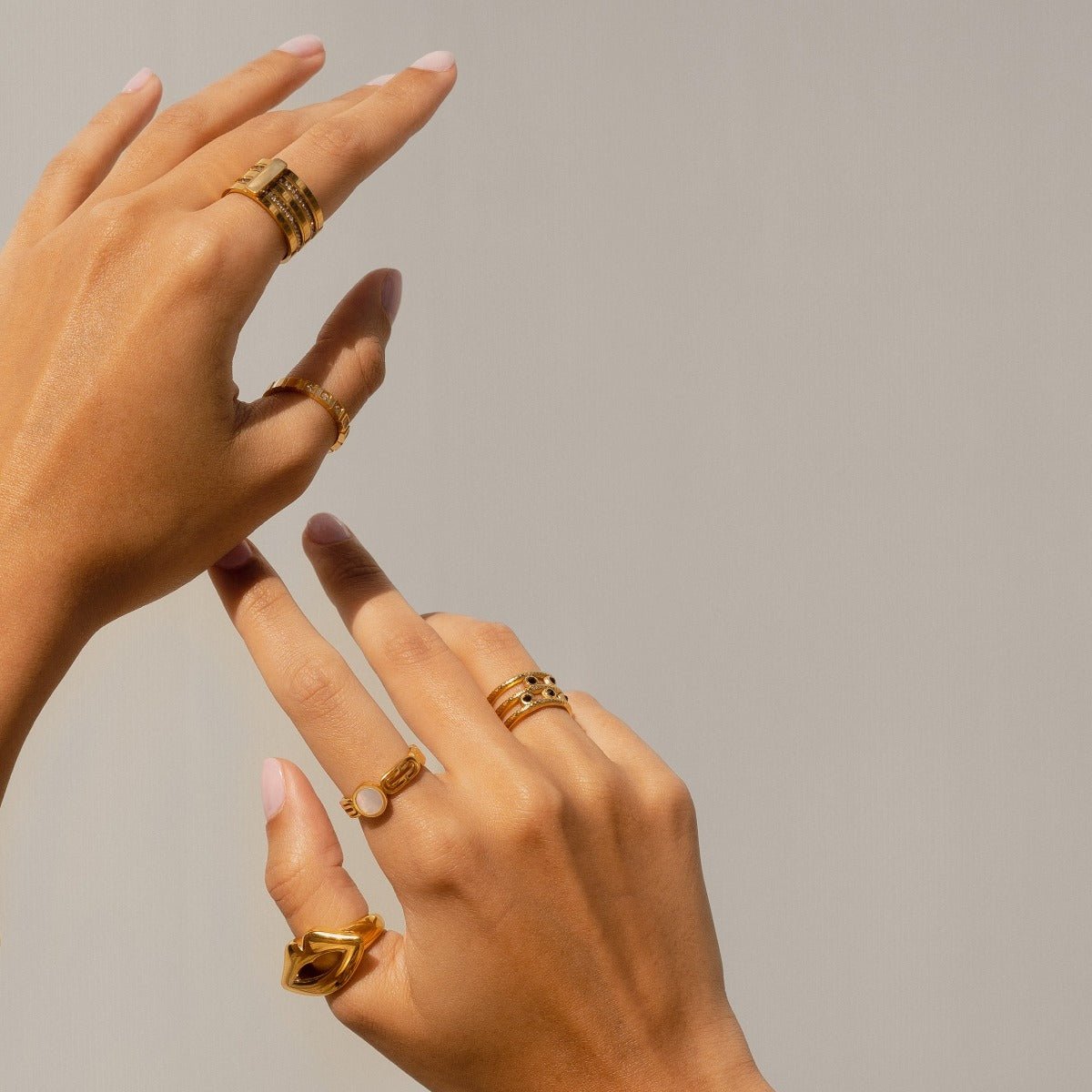 Melina Ring - Gold (Adjustable)