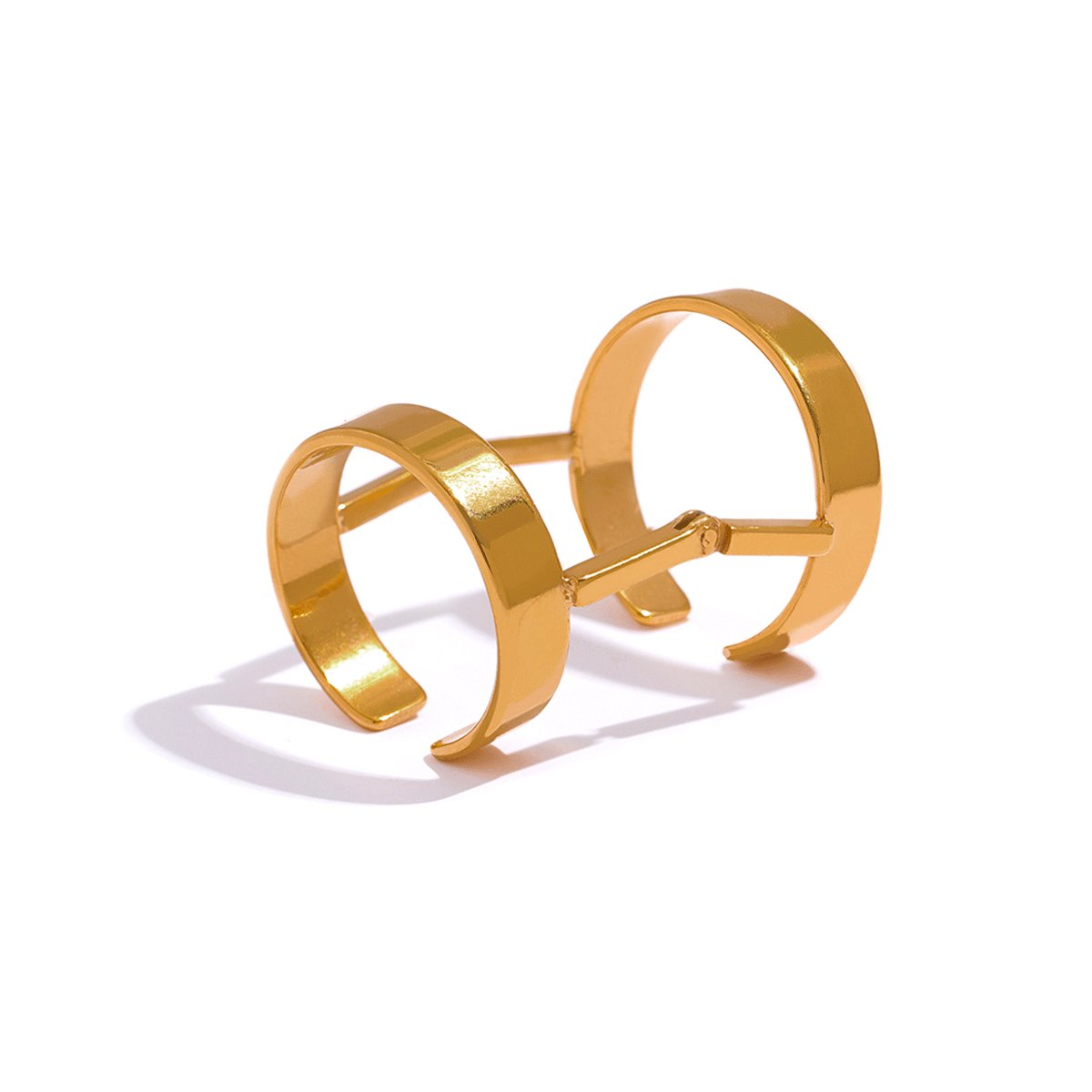Hinged Ring - Gold (Adjustable)