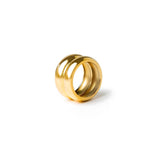 Double Chunky Ring - Gold