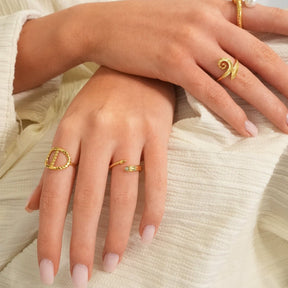 Eclat Ring - Gold (Adjustable)