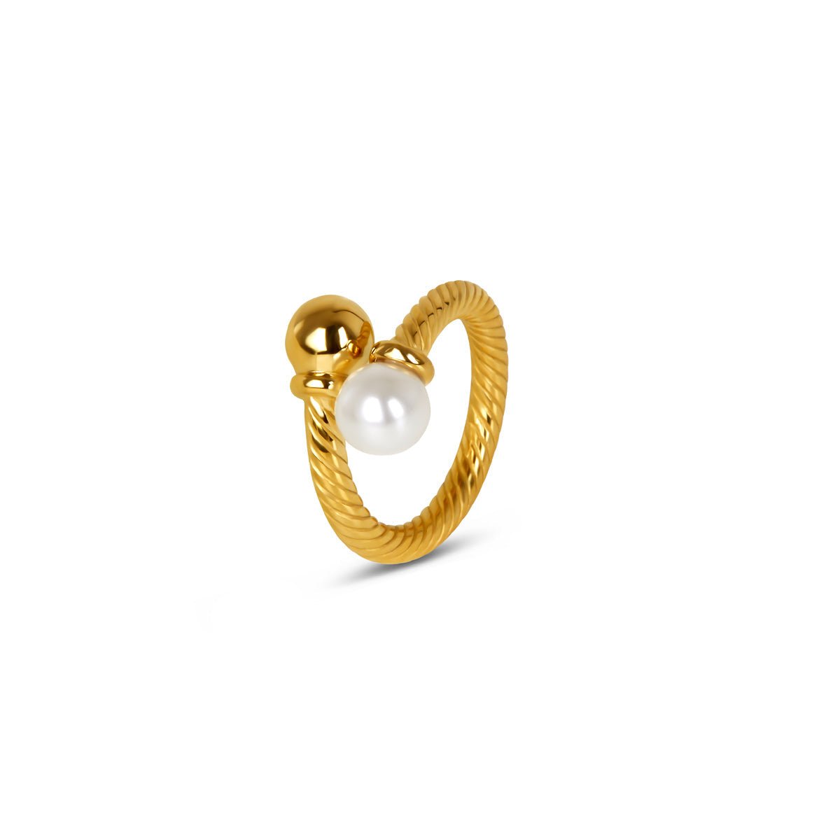 Elegance Pearl Ring - Gold