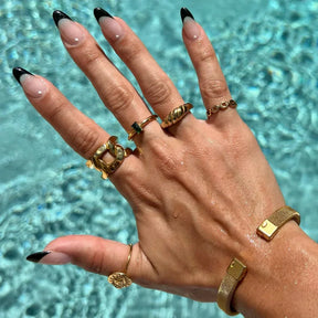 Double Elo Ring - Gold