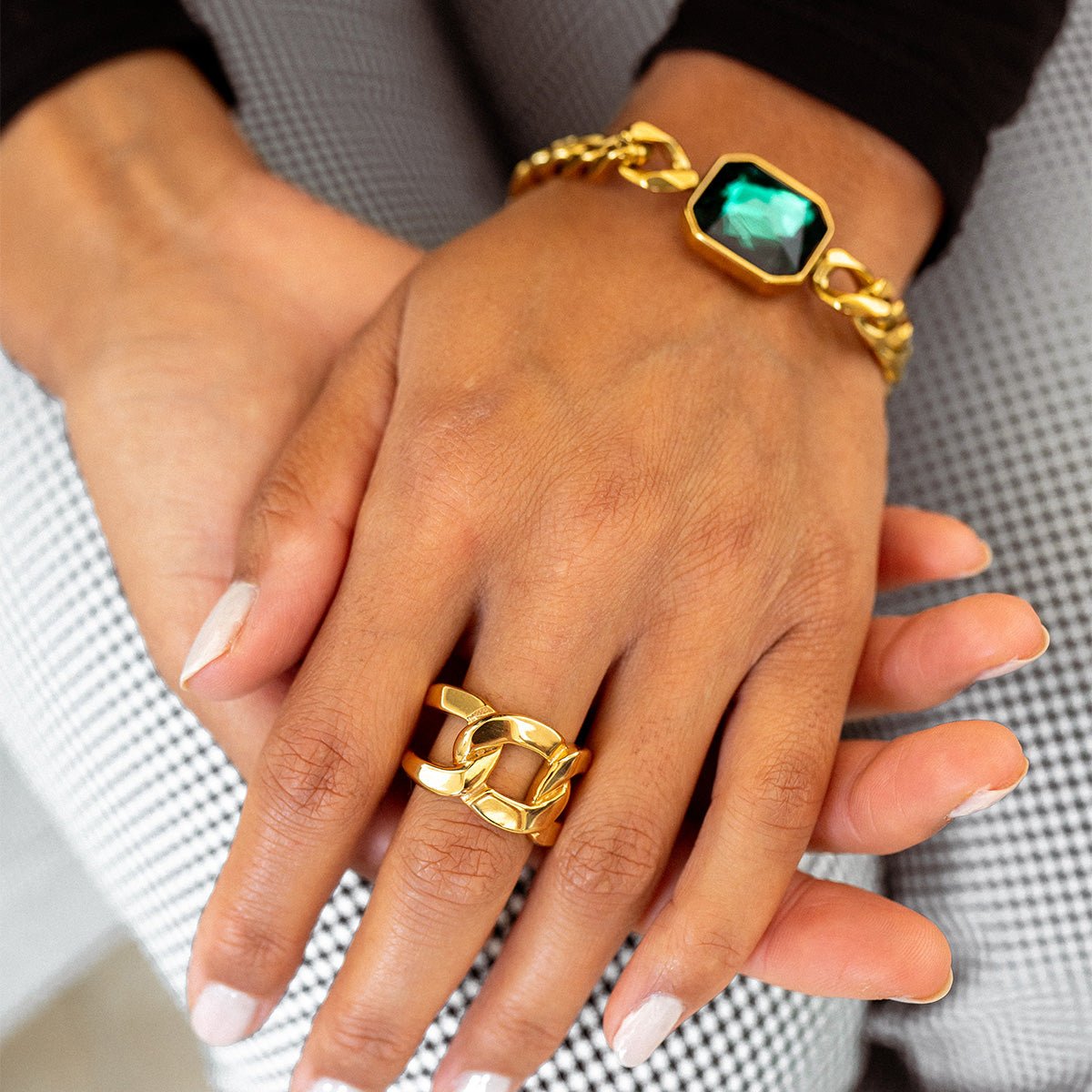 Double Elo Ring - Gold
