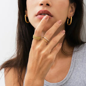 Iconic Sphere Ring - Gold