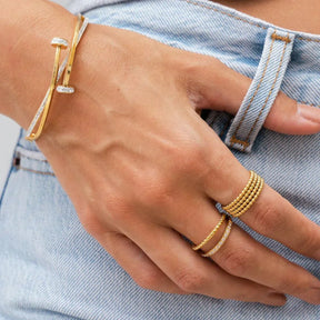 Iconic Sphere Ring - Gold
