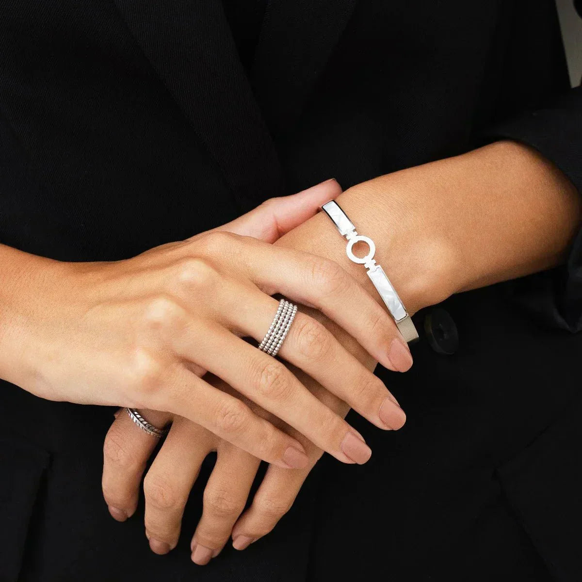 Iconic Sphere Ring - Silver
