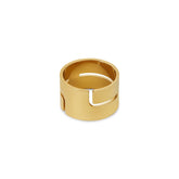 Hi-lo Chunky Ring - Gold