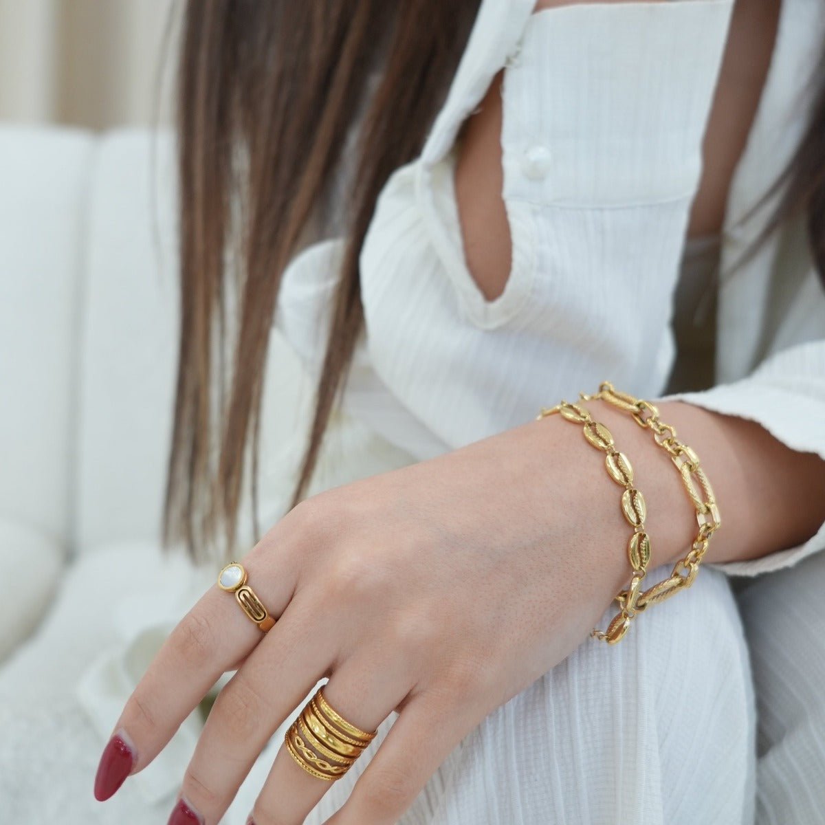 Royale Ring - Gold (Adjustable)