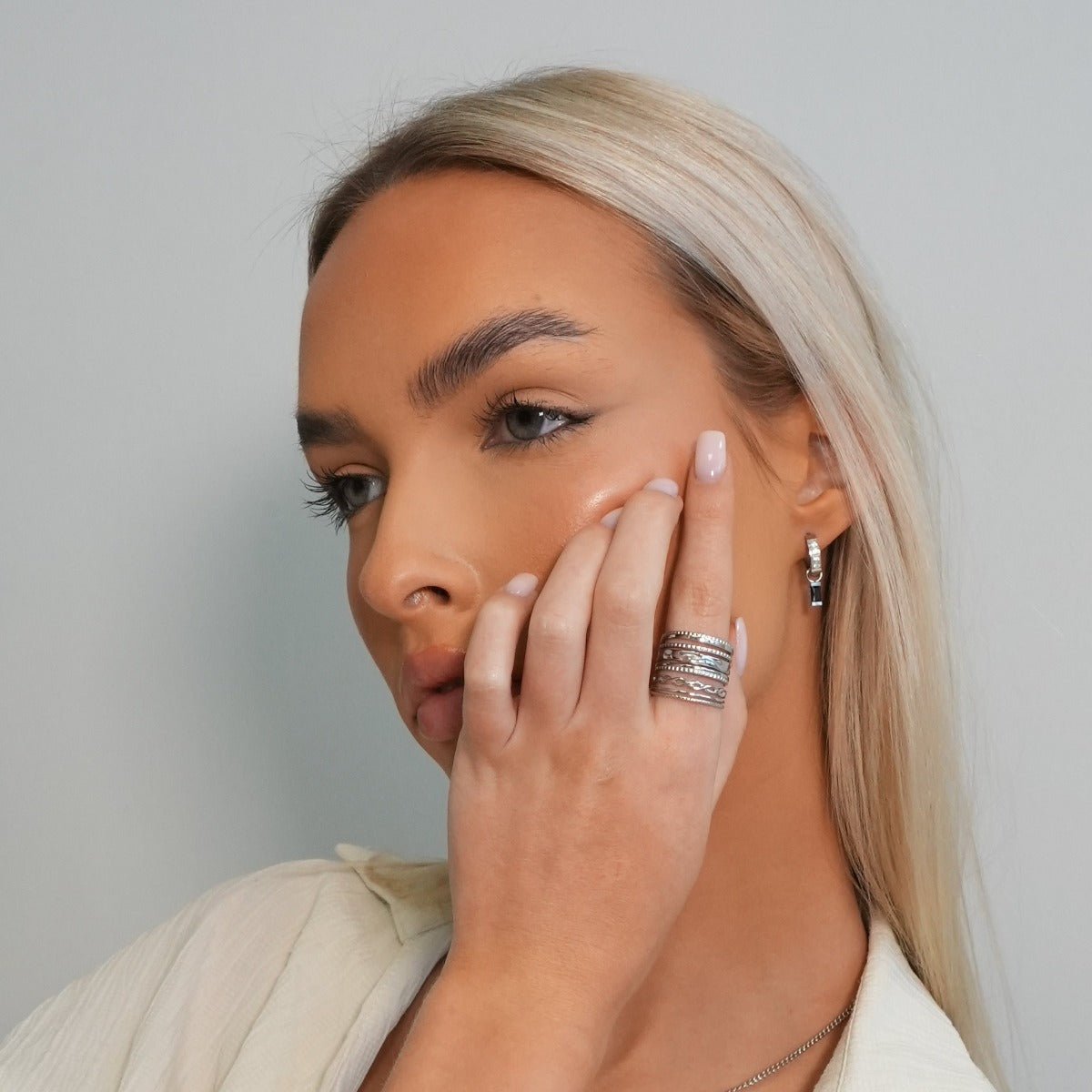 Royale Ring - Silver (Adjustable)