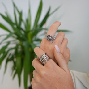 Royale Ring - Silver (Adjustable)