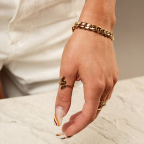 Snake Ring - Gold