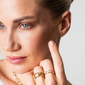 Vienne Double Ring - Gold