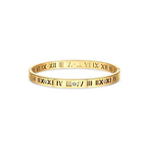 Roman Numerals Bracelet - Gold