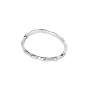 Bamboo Bracelet - Silver