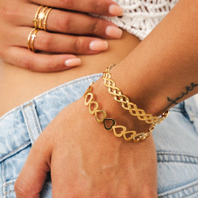 Blogger Bracelet - Gold