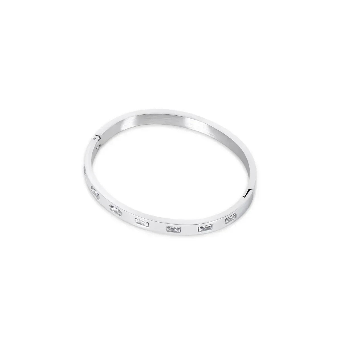 Carved Bracelet - Silver