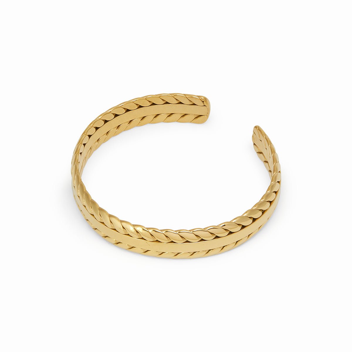 Golden Leaf Bracelet - Gold