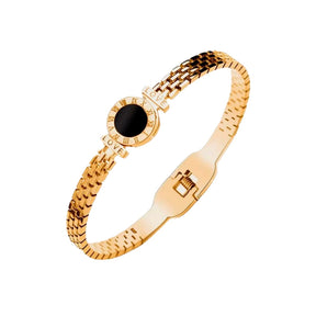 Hera Onyx Bracelet - Gold