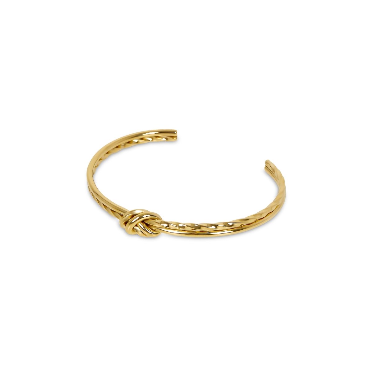 Twisted Knot Bracelet - Gold