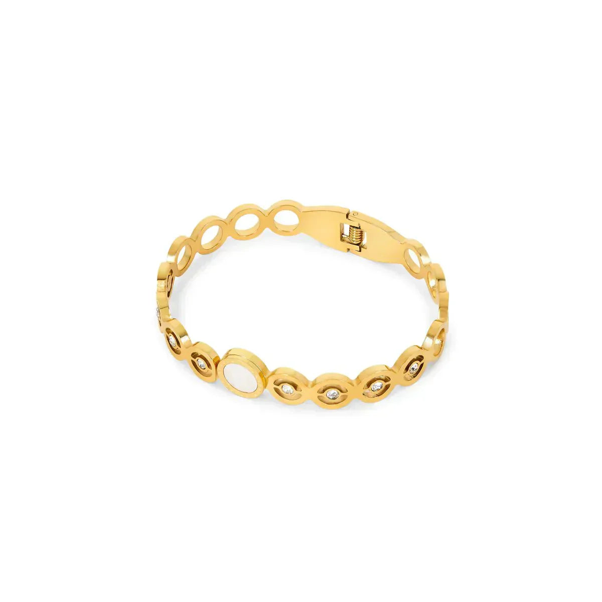 Olivia Stone Zirconia Bracelet - Gold