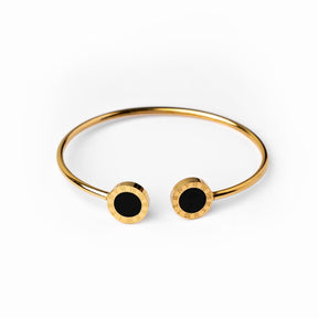 Onyx Bracelet - Gold