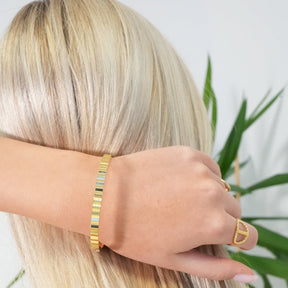 Ripple Bracelet - Gold