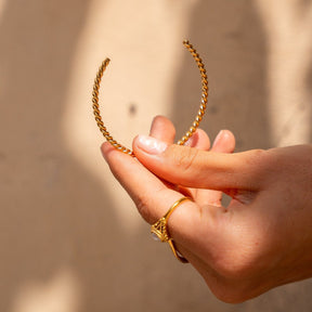 Twisted Bracelet - Gold