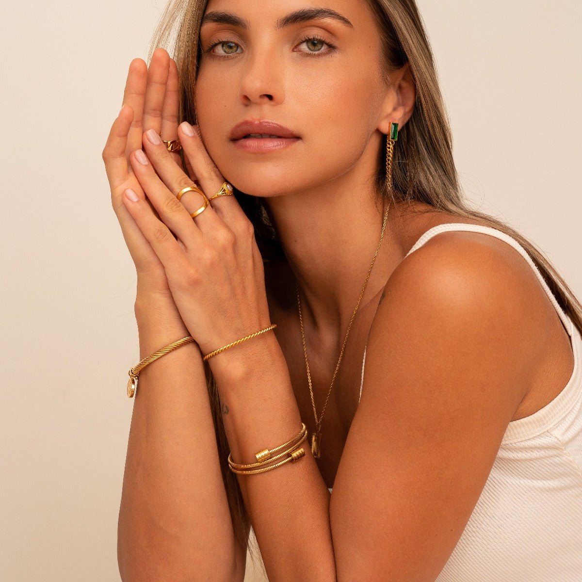 Twisted Bracelet - Gold