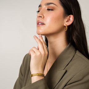 Wire Bracelet - Gold