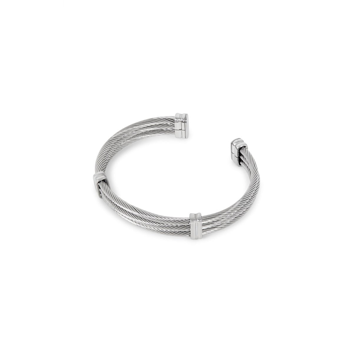 Wire Bracelet - Silver