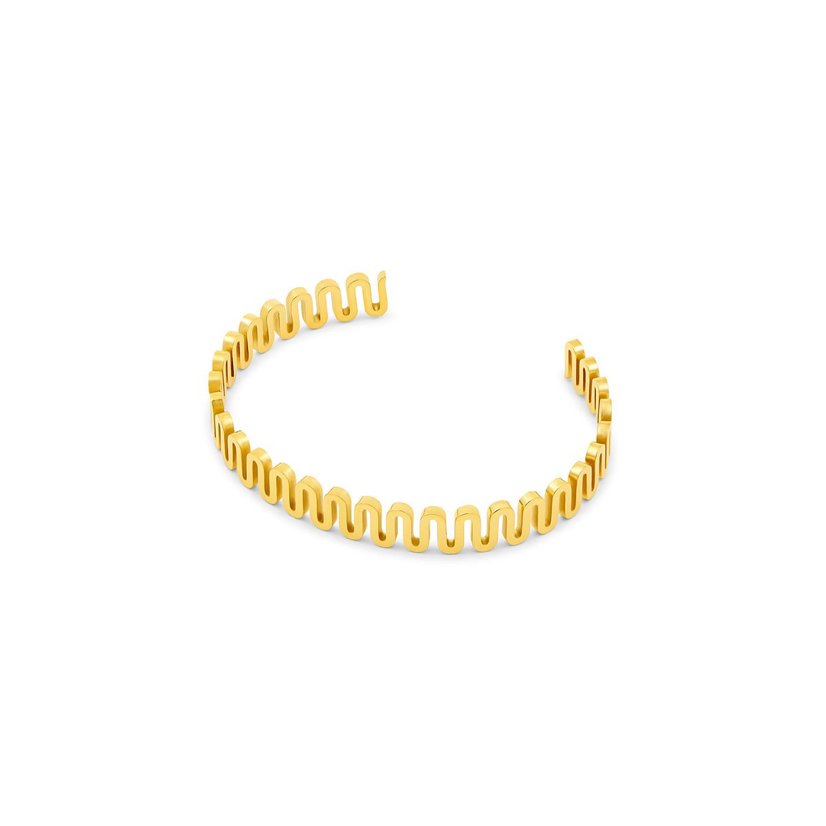 Zig Zag Bracelet - Gold