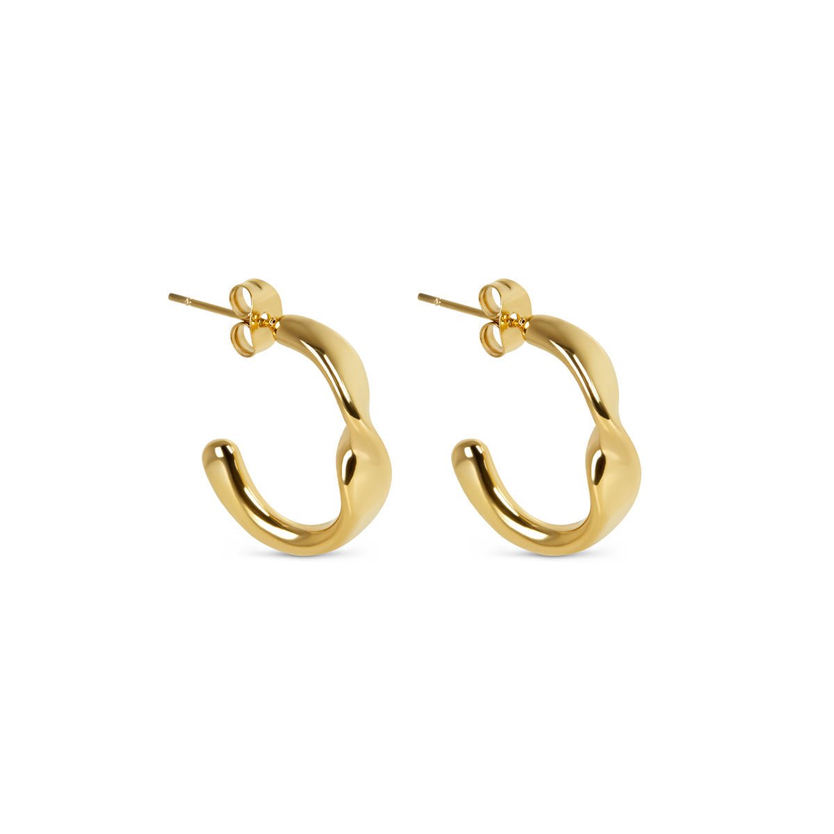 Luci Hoop Earrings - Gold