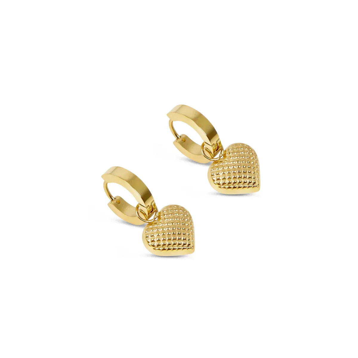 Love Small Hoop Earring - Gold