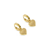 Love Small Hoop Earring - Gold