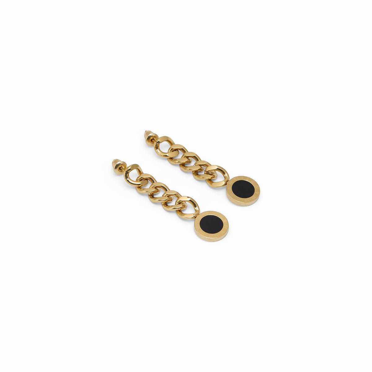 Glamour Chain Earring - Gold